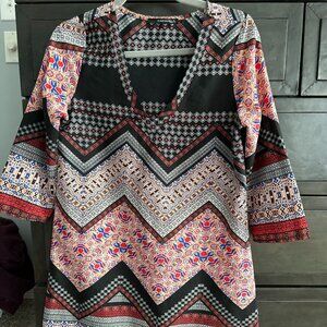Multi color dress - sm